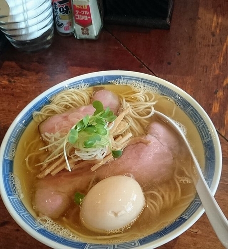 「味玉煮干しラーメン」@中華そば しば田の写真