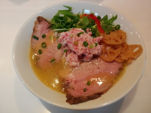 「エビカニ合戦（4/24限定）」@麺や 彩～iro～の写真