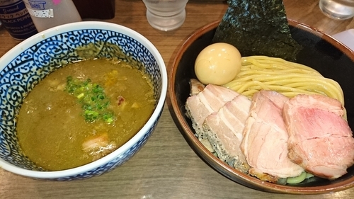 「特製極濃煮干しつけ麺」@煮干しつけ麺 宮元の写真
