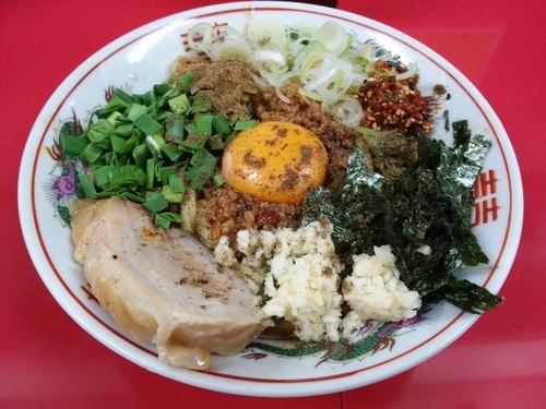 「台湾まぜそば（4/26限定）」@びんびん豚の写真