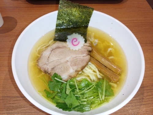 「極み塩ラーメン」@らーめん鏡花 ららぽーと立川立飛店の写真