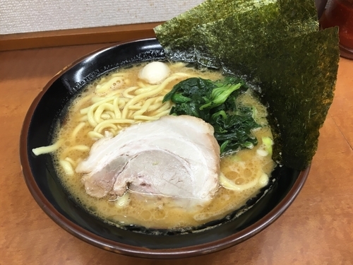 「ラーメン並」@横浜家系ラーメン 天空丸の写真