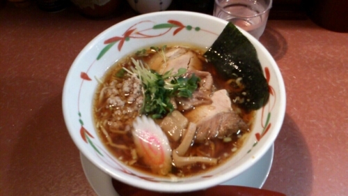 「中華そば（中細麺）_750円」@らーめん天神下 大喜の写真