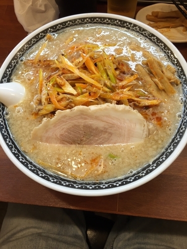 「辛 細ネギチャーシューめん」@拉麺 梅太郎の写真