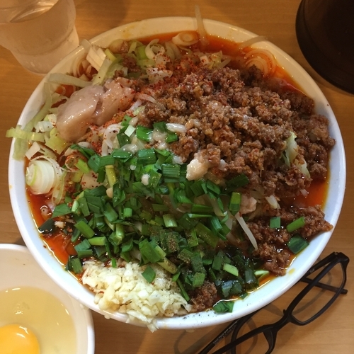 「我流豚星。台湾ラーメン+チーズ」@豚星。の写真