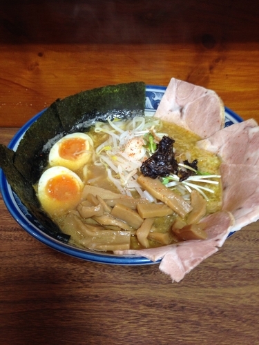 「全部入りにぼみそ」@岩鷲の写真