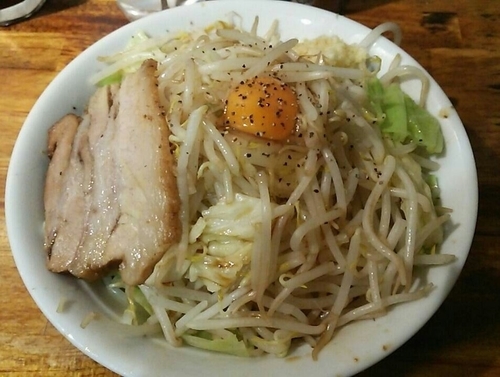 「まぜそば（醤油・200グラム）700円」@麺処 MAZERUの写真