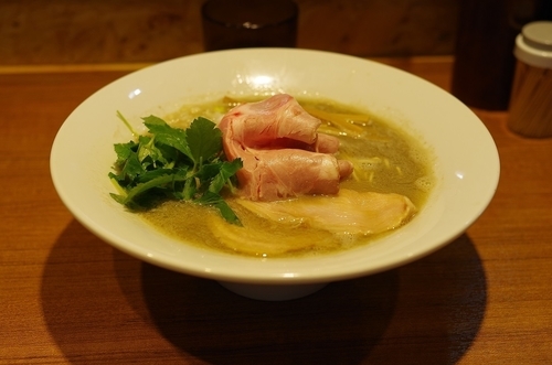 「特濃イカ煮干そば800円」@寿製麺よしかわ 川越店の写真