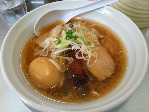 「貝出汁ラーメン　＋味玉：サービス券」@貝出汁しっぽりラーメン 純子の写真