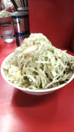 「小ラーメン」@ラーメン二郎 松戸駅前店の写真