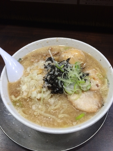 「中華そば(大油)+味玉 760円+100円」@らーめん潤 蒲田店の写真