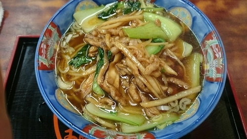 「肉絲らーめん800円」@環七土佐っ子ラーメン 池袋店の写真