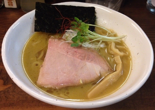 「濃厚牡蠣ソバ貝めしセット(970円)」@貝だしラーメン 貝ガラ屋の写真
