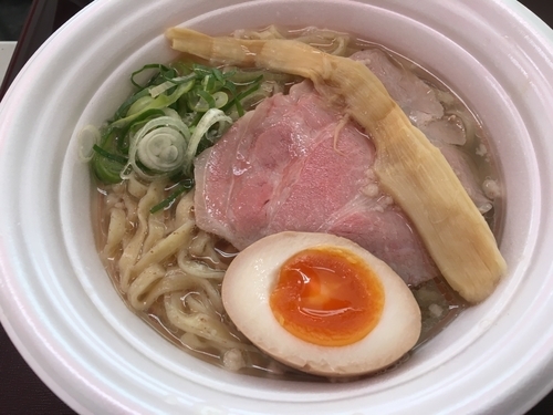 「琥珀煮干塩麺@ORIGIN HAJIME」@水戸のラーメンまつりⅡ ～炎のラーメンウィーク～の写真
