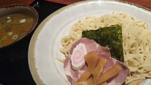 「つけそば あっさり 冷／温」@麺 虎右ヱ門の写真