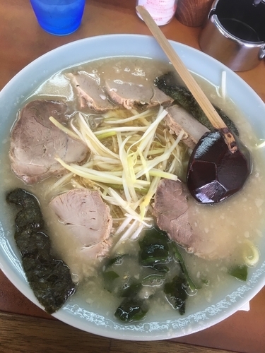 「倍ネギチャーシュー900円」@ニューラーメンショップいわせの写真