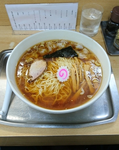 「ワンタン麺」@一ノ割大勝軒の写真