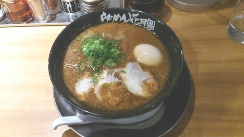 「黒武者_740円」@らあめん花月嵐 東高円寺店の写真