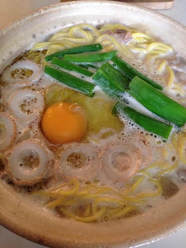 「鍋焼きラーメン 特大」@千秋の写真