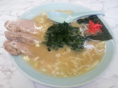 「得醤油ラーメン(並盛)650円」@ラーメンショップ 安中店の写真