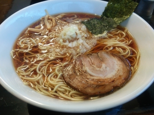 「らぁめん大盛」@醤油らぁめん専門店 香味屋の写真