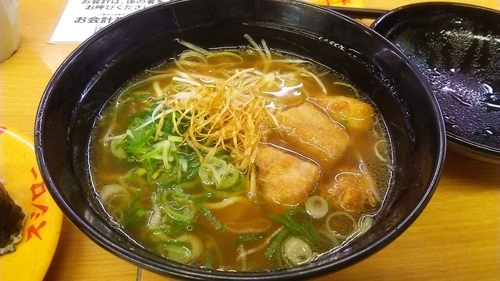 「コク旨まぐろ醤油ラーメン 280円（税抜）」@スシロー 葛飾店の写真