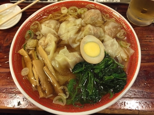 「広州雲呑麺 醤油【799円】」@広州市場 西新宿店の写真