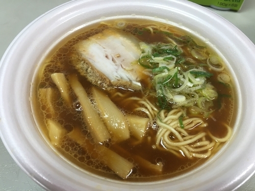 「特上豚鶏中華そば@赤備」@水戸のラーメンまつりⅡ ～炎のラーメンウィーク～の写真