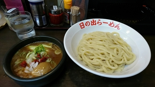 「剛つけ麺 大盛り 味玉」@日の出らーめん 横浜桜木町本店の写真