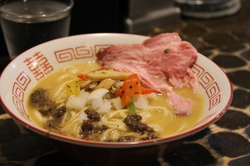 「濃厚雲丹蕎麦」@特級鶏蕎麦 龍介の写真