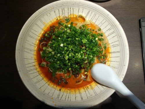 「汁無し担担麺」@想吃担担面 名駅エスカ店の写真