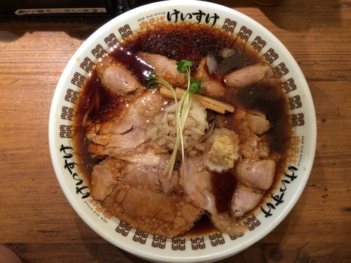 「肉そば醤油」@NEW OLD STYLE 肉そば けいすけの写真