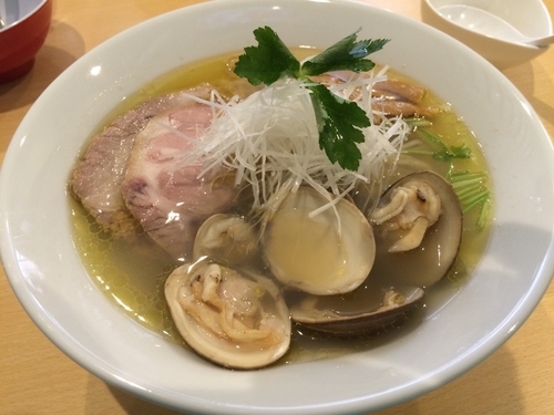 「蛤そば 塩」@麺屋 遊仁の写真