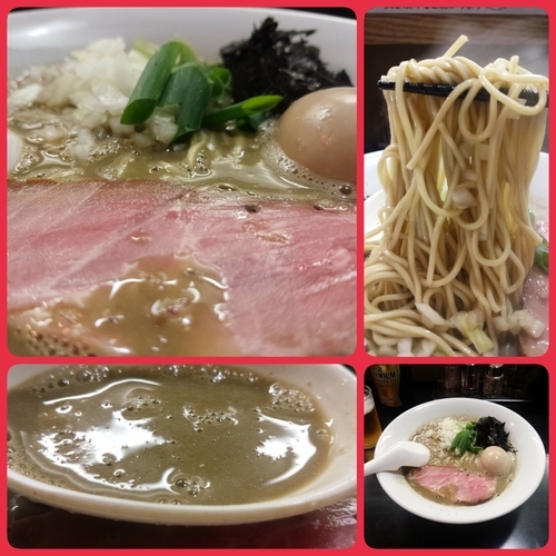 「【限定】濃厚そば（背黒2種平子）」@麺処 晴の写真