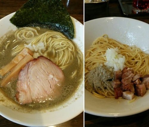 「濃厚煮干しそば800円 和え玉150円」@活龍煮干そば専門店 にぼしのなみの写真