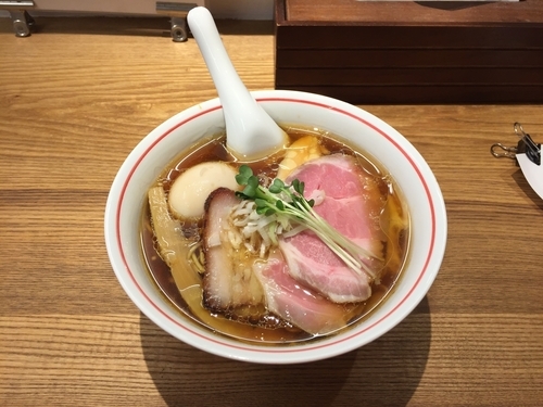 「特製軍鶏そば」@麺尊 RAGEの写真