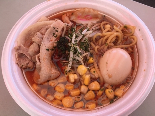 「芳醇蔵出し味噌らーめん@百麺」@水戸のラーメンまつりⅡ ～炎のラーメンウィーク～の写真