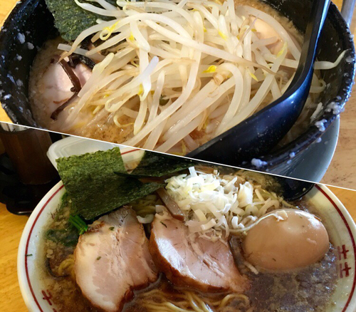 「醤油豚骨ラーメン ¥730 / 支那そば 中 ¥880」@パワー軒の写真
