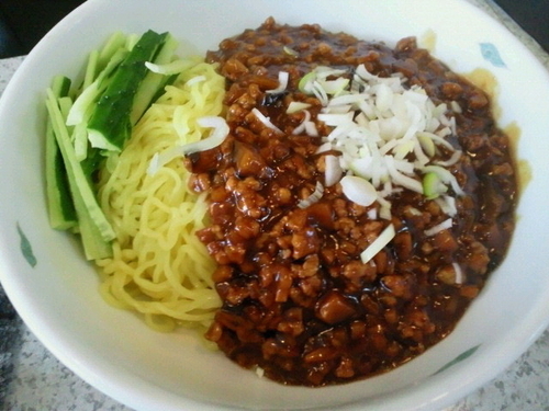 「ジャージャー麺 800円」@中国料理 珍満賓館の写真
