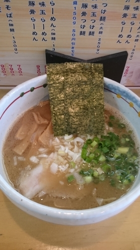 「和風豚骨らーめん 730円」@麺屋 くおんの写真