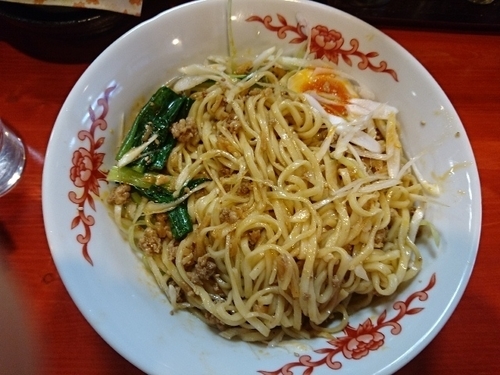 「汁なし担々麺(中)」@讃岐ラーメン はまんど横須賀の写真