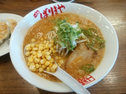 「こってりみそらーめん(並盛・150g)800円」@八番山 博多らーめん ばりきや 前橋店の写真