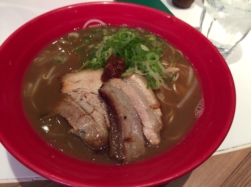 「醤（ひしお）ラーメン」@小豆島ラーメン ヒシオ 岡山駅前店の写真