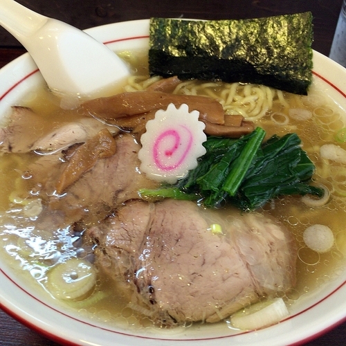 「しおラーメン（７００円）」@オランダ亭の写真