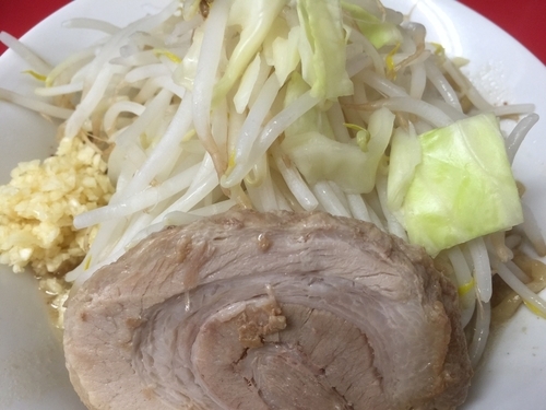 「ラーメン(並)＋ニンニク」@びんびん豚の写真