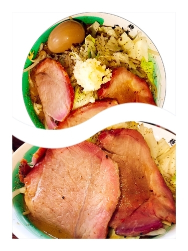 「☆GW限定麺　利八流インスパイア麺☆」@自家製麺 麺屋 利八の写真