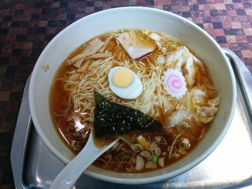 「ワンタンめん　950円」@中華そば 大海軒 毛呂山店の写真