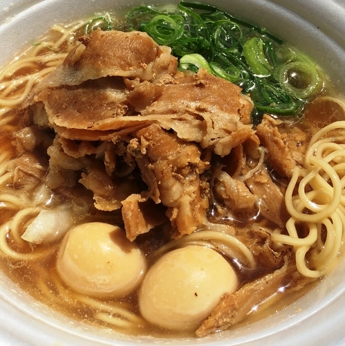 「炎！燃！肉巻き極上中華そば＠麺や 厨」@水戸のラーメンまつりⅡ ～炎のラーメンウィーク～の写真