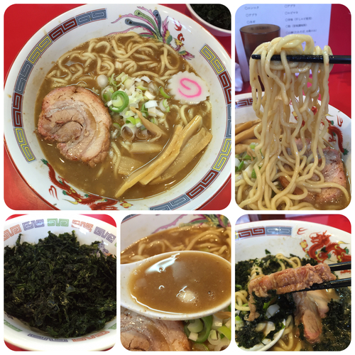 「【リアル3周年限定】中華そば¥700+一級品岩のり¥100」@ジャンプの写真