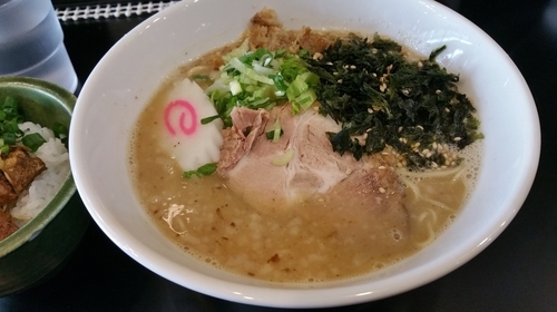 「うおだしそば塩(こく旨」@自家製麺 KANARIの写真